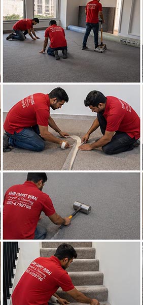 Wall to Wall Carpet in Dubai Fixing Expert